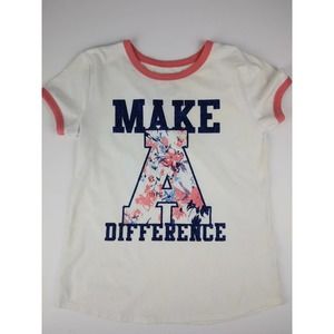 Arizona Jeans Co. T-Shirt Girl's XL White Cotton